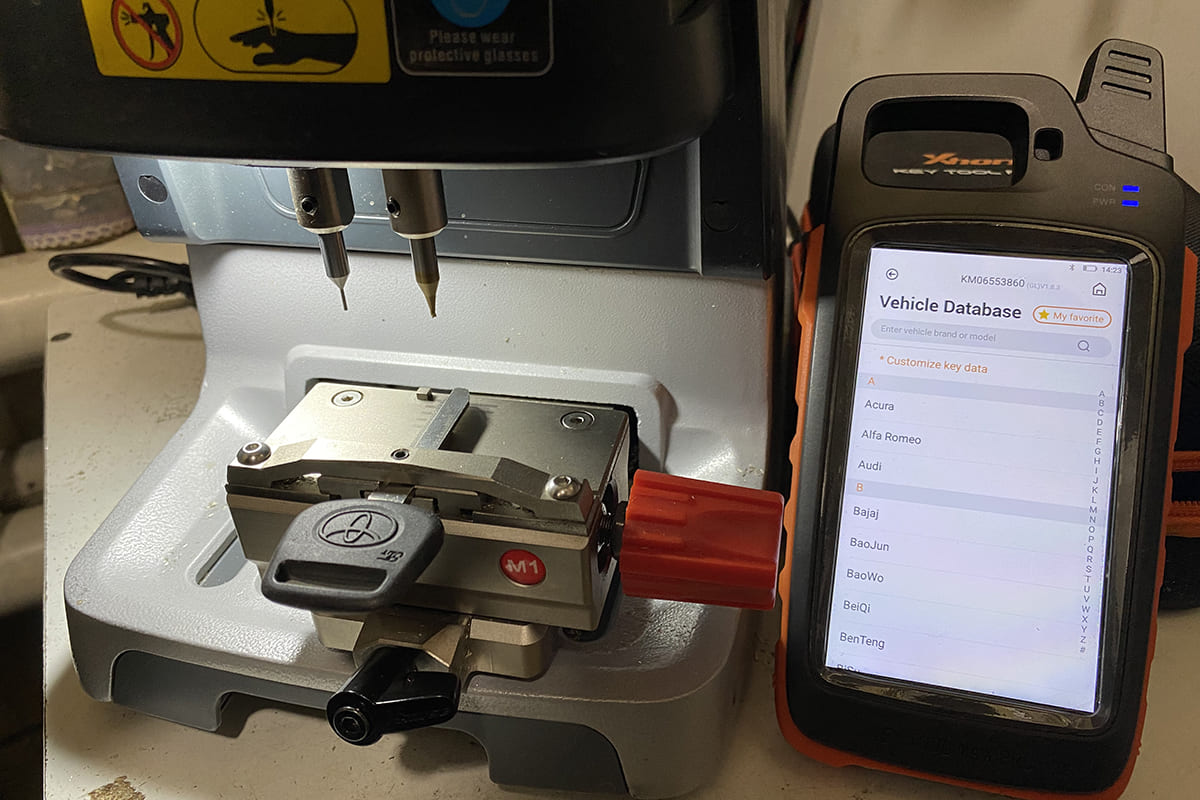 Изготовление ключей